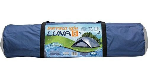 Imagem 2 de 2 de Barraca Camping Luna Mor Para 5 Pessoas Impermeável