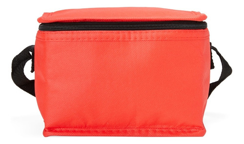 Bolsa Térmica Feminina Masculina Porta Marmita Lanche 4 L Cor Vermelho