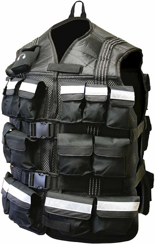 Pro 20lb 40lb Chaleco Lastrado Para Doble Cierre
