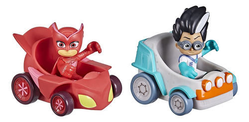 Pj Masks Owlette Vs Romeo Battle Racers - Juego De Juguete P