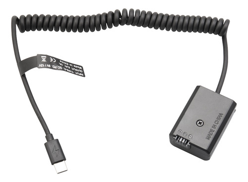 Acoplador De Batería Ficticia Np-fw50 Pd Tipo C Para Zv-e10