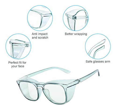 Gafas De Seguridad Elegantes Lasmex Para Mujer