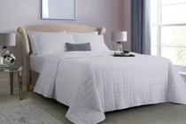 Comprar Cubrecama Quilt 1 1\u002F2pl Twin Doble Faz Liso 600h Colchon 1 M