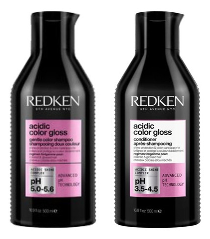 Pack Acidic Color Gloss Shampoo + Acondicionador De 500 Ml