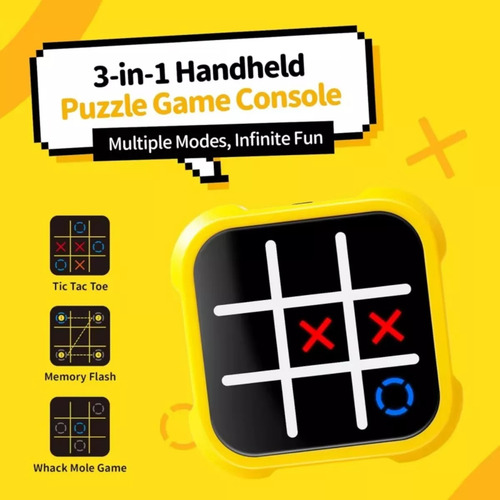 Aa Juego Electrónico Digital Cat Tic Tac Toe Three In A