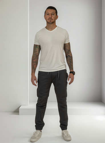Jogger De Gabardina Colores Varios Rvng