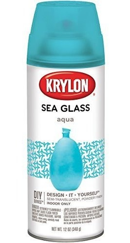 Krylon K09057007 Mar De Cristal Del Aerosol De Pintura, Aqua