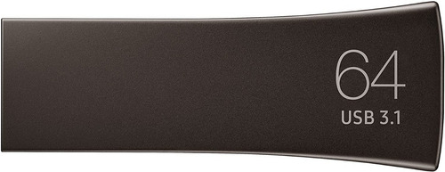 Imagen 5 de 10 de Pendrive Samsung Bar Plus 64 Gb Usb 3.1 300mb/s Ssd Gris