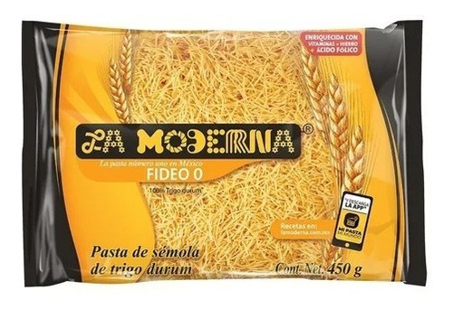 La Moderna Pasta Para Sopa Fideo 0  450 Gr.