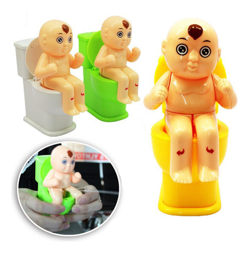 Divertido Wee Pee Boy Toy Toilet Water Spray Toy Adultos