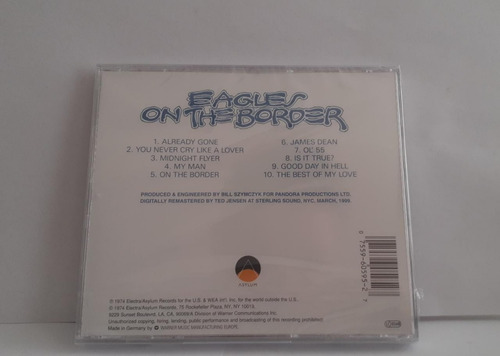Eagles On The Border Digi Rmst Cd Importado
