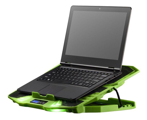 Imagem 6 de 6 de Master Cooler Gamer Verde Com Led - Ac292 Ac292 - Warrior