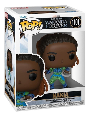 Funko Pop #1101 Marvel Black Panther Wakanda Forever Nakia (Reacondicionado)