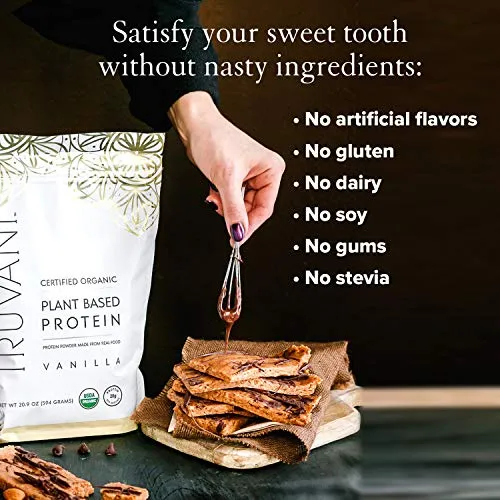 Proteína En Polvo Truvani Proteína De Guisante Vegana Orgáni