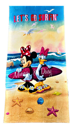 Minnie Mouse Toallas (lets Go Surfin')