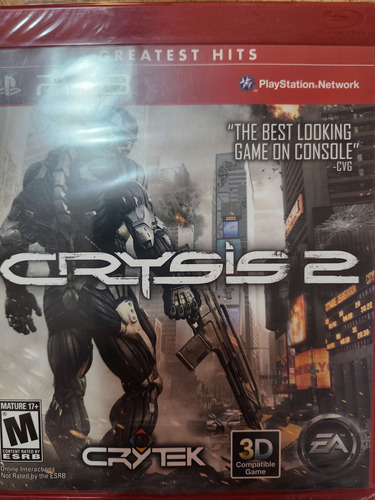 Videojuego Playstation 3 Crysis 2