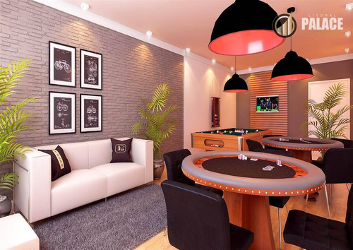 Apartamento Com 3 Dormitórios À Venda, 88 M² Por R$ 335.000,00 - Vila Assunção - Praia Grande/sp - Ap1122