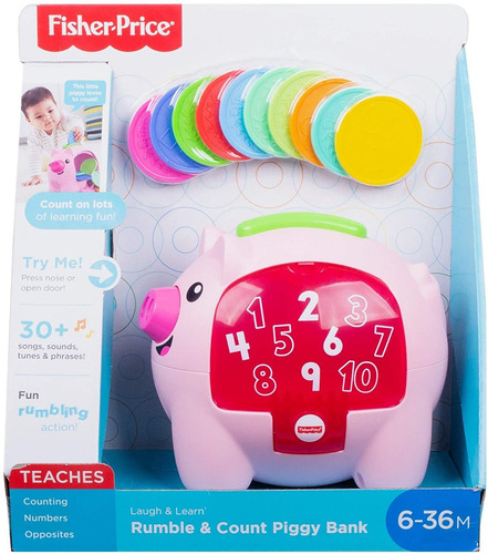 Fisher-price Laugh & Learn Count & Rumble - Hucha Con Forma