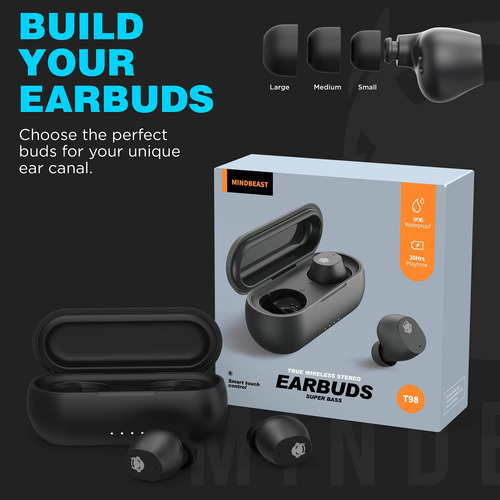 Mindbeast Auriculares Bluetooth Con Cancelación De Ruido Y