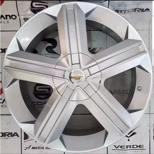 Rodas Aro 17 Astra Gsi Tala 7 4x100 Brw 180 (jogo) + Bicos Cor Prata