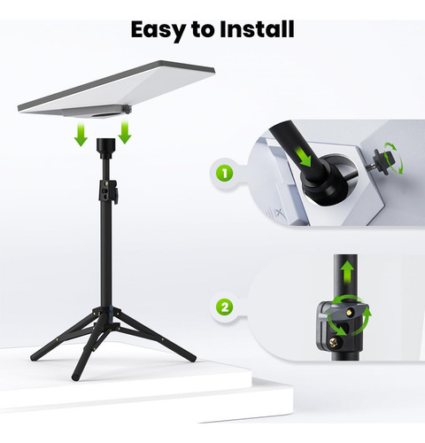 Mini Tripod Starlink Mini Mt21 Soporte Ajustable Portátil Color