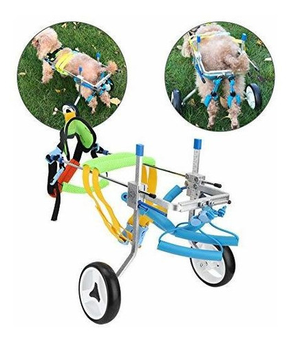 Imagen 6 de 8 de Silla De Ruedas Para Perros Y Mascotas, Para Discapacitados