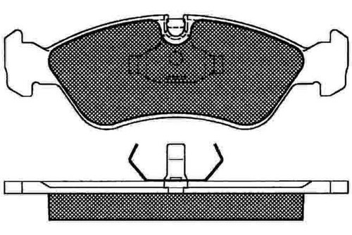 Pastilla De Freno Opel Astra 2.0 90/94 Delantera