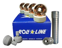 Comprar 8 Ruedas Roll Line Giotto + Rulemanes Nacionales 608 +frenos