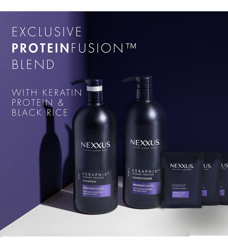 Set De ChampĂș Y Acondicionador Nexxus Keraphix Damaged Hair
