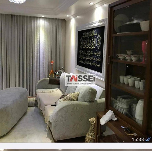 Imagem 3 de 11 de Apartamento À Venda, 98 M² Por R$ 950.000,00 - Vila Guarani (zona Sul) - São Paulo/sp - Ap8180