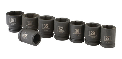 Juego De 8 Dados De Impacto Métricos De 26 A 38mm De 3/4puLG