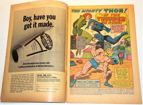 Thor #146- Key Issue- Origen De Los Inhumanos- 1967¡ (Usado)