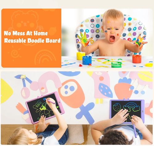 Juguetes Para Niñas De 3 A 6 Años, Tableta De Escritura Lcd