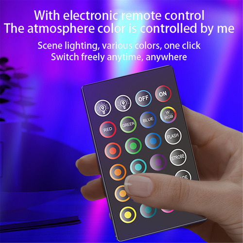 Barra De Luz Led De 2 Piezas, Multicolor Multicolor Horizont