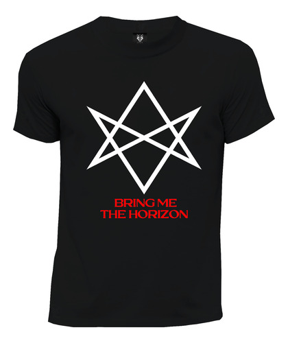 Camiseta Metal Rock Hexagrama Bring Me The Horizon