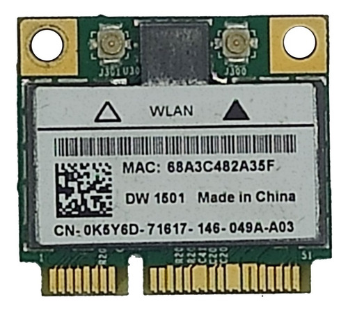 Placa Wireless Wifi Notebook Broadcom Bcm94313hmg2l Dw1501 (Usado)