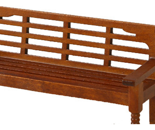 Banco De Jardín Para Casa De Muñecas 1:12, Muebles En