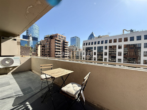 Arriendo Depto Estudio Amoblado 1d1b/metro Tobalaba Mut