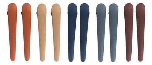 10 Pinzas Para Peinar El Colorido Pelo De Pico De Pato De Pl