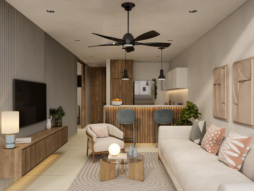 Departamento En Venta Merida, Dzitya, Mod. 1 Recamara, Junio 2027.