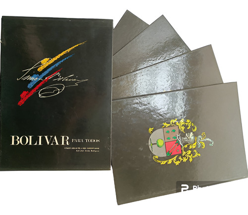 Bolivar Para Todos. Visión Didáctica Del Libertador. 4 Tomos (Usado)