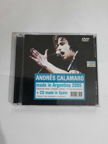 Andres Calamaro - ,cd+dvd - Made In  Argentina 2005
