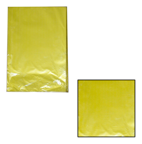 Embalagem Presente Saco Bopp Per Amarelo 100uni. 30x20 Pp10