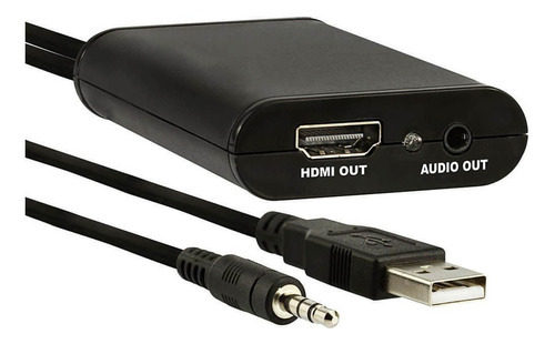 Conversor Usb 2.0 Para Hdmi Para Hdtv Suporte Full Hd 1080p