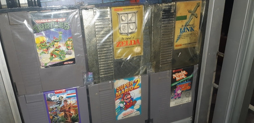 Zelda Mario Bros Tmnt Gijoe Ninja Contra Batman Nes Nintendo