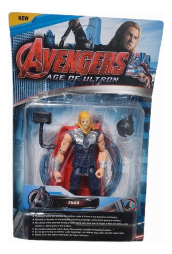 Muñeco Avengers Con Luz 15cm Articulado