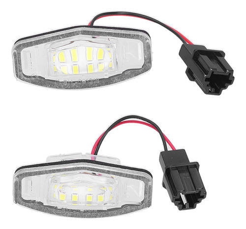 Par De Lámparas Led Para Matrícula, Luz Blanca, Modelo 34100