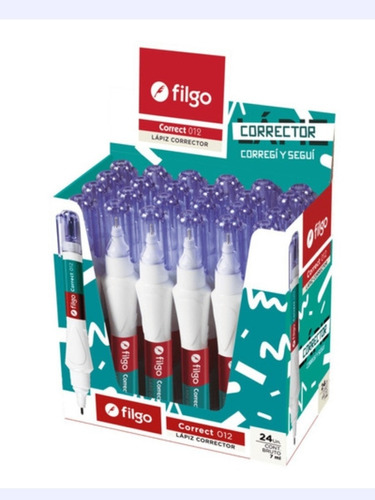 Lapiz Corrector Filgo X 12 Unidades Oferta Distalpaso