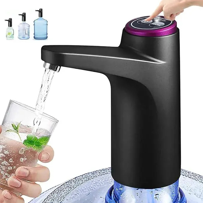Jarnotix® Dispensador De Agua Portátil Modo Doble De Batería 1200 Mah Recargable Usb Para Garrafón 1 Grifo