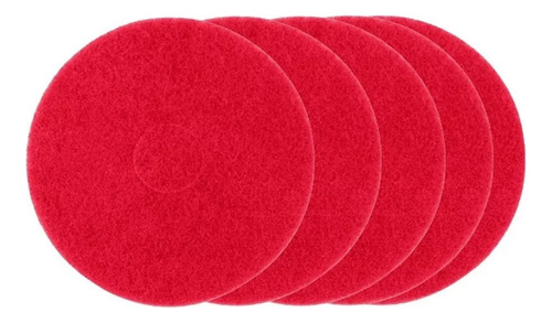 Disco Limpieza Pad 17 Pulgadas Caja 5 Unid Blanco/negro/rojo